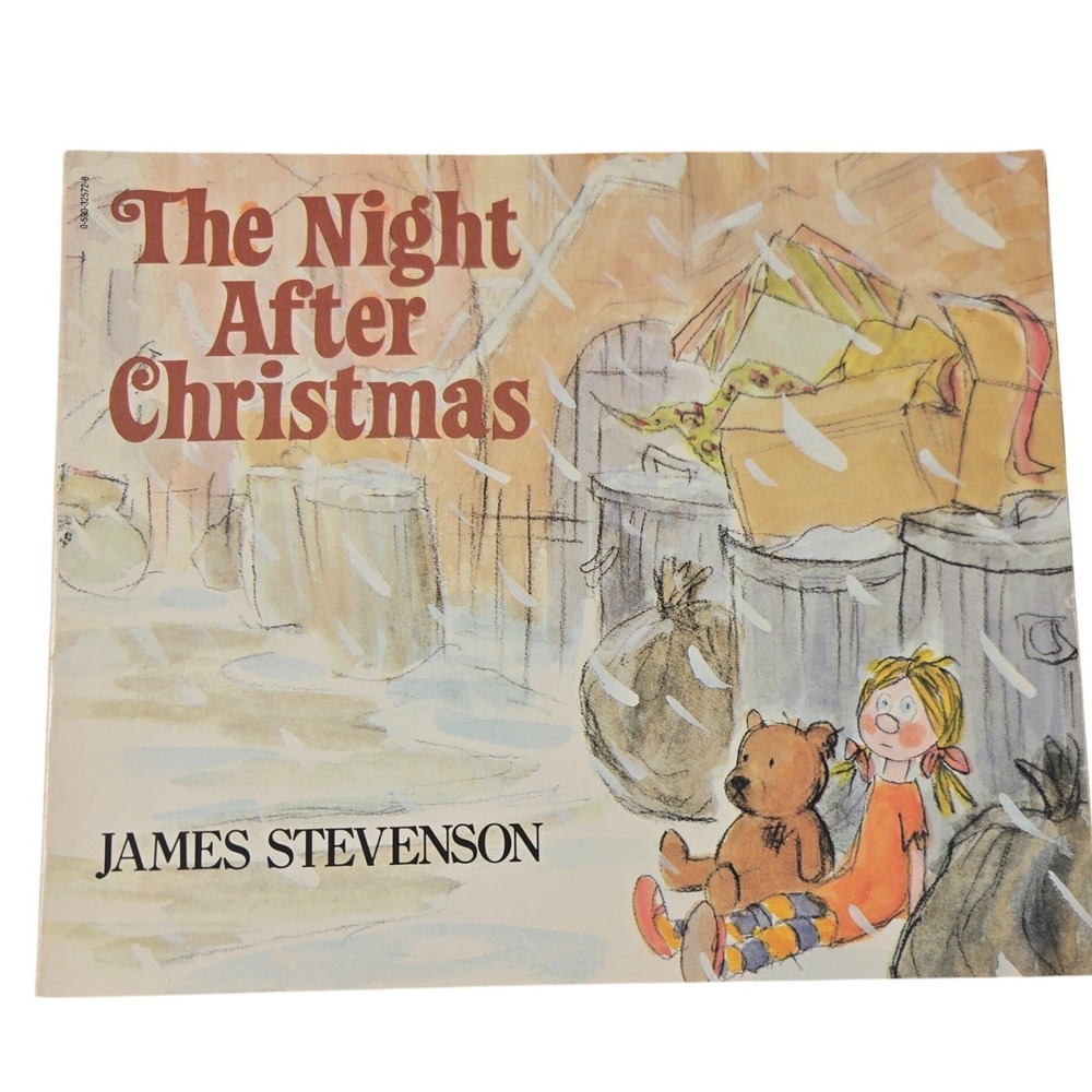 The Night After Christmas James Stevenson Vintage Paperback Children's Book